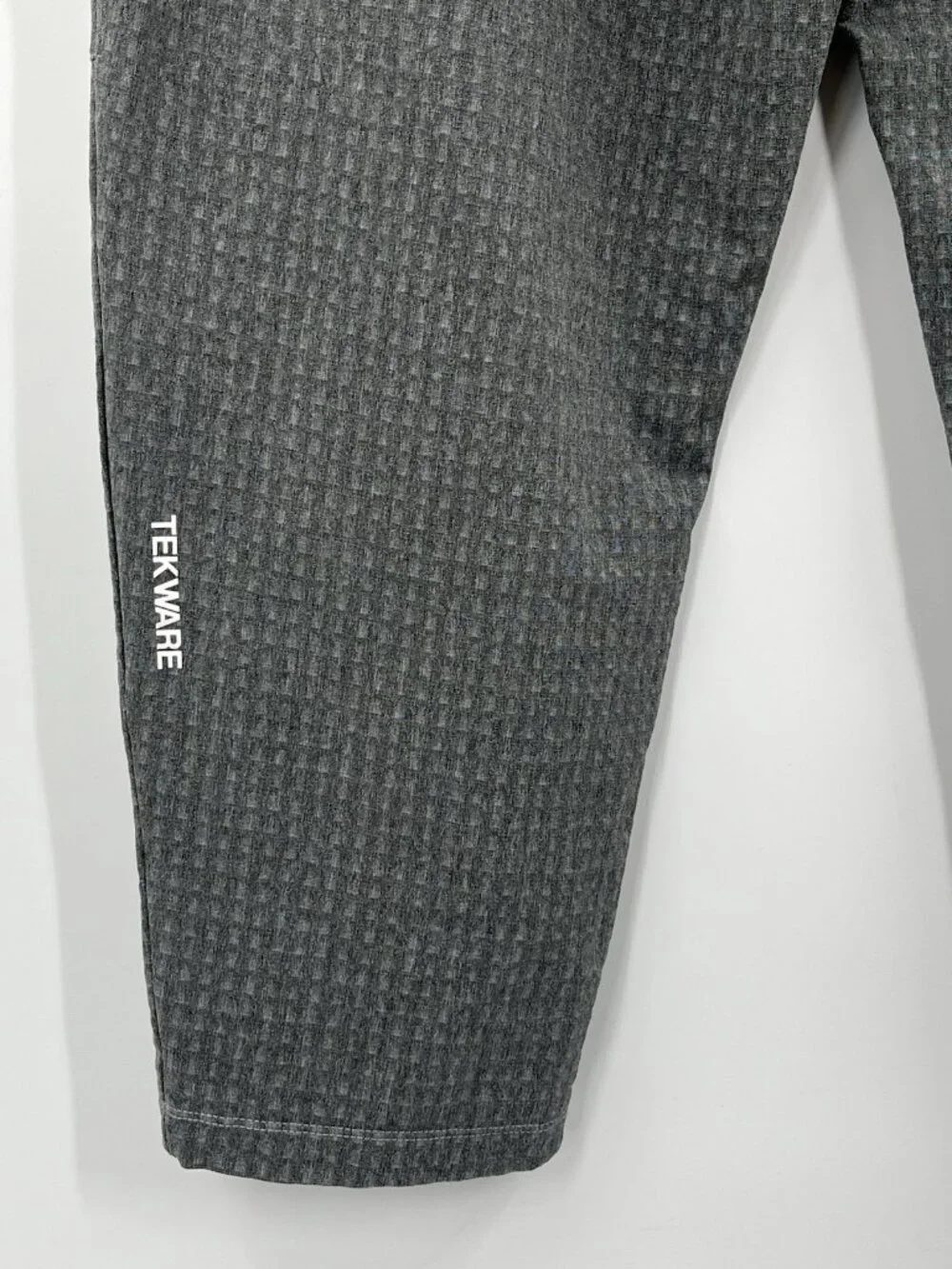 THE NORTH FACE Men's Gray Texture Check Tekware Pants Large